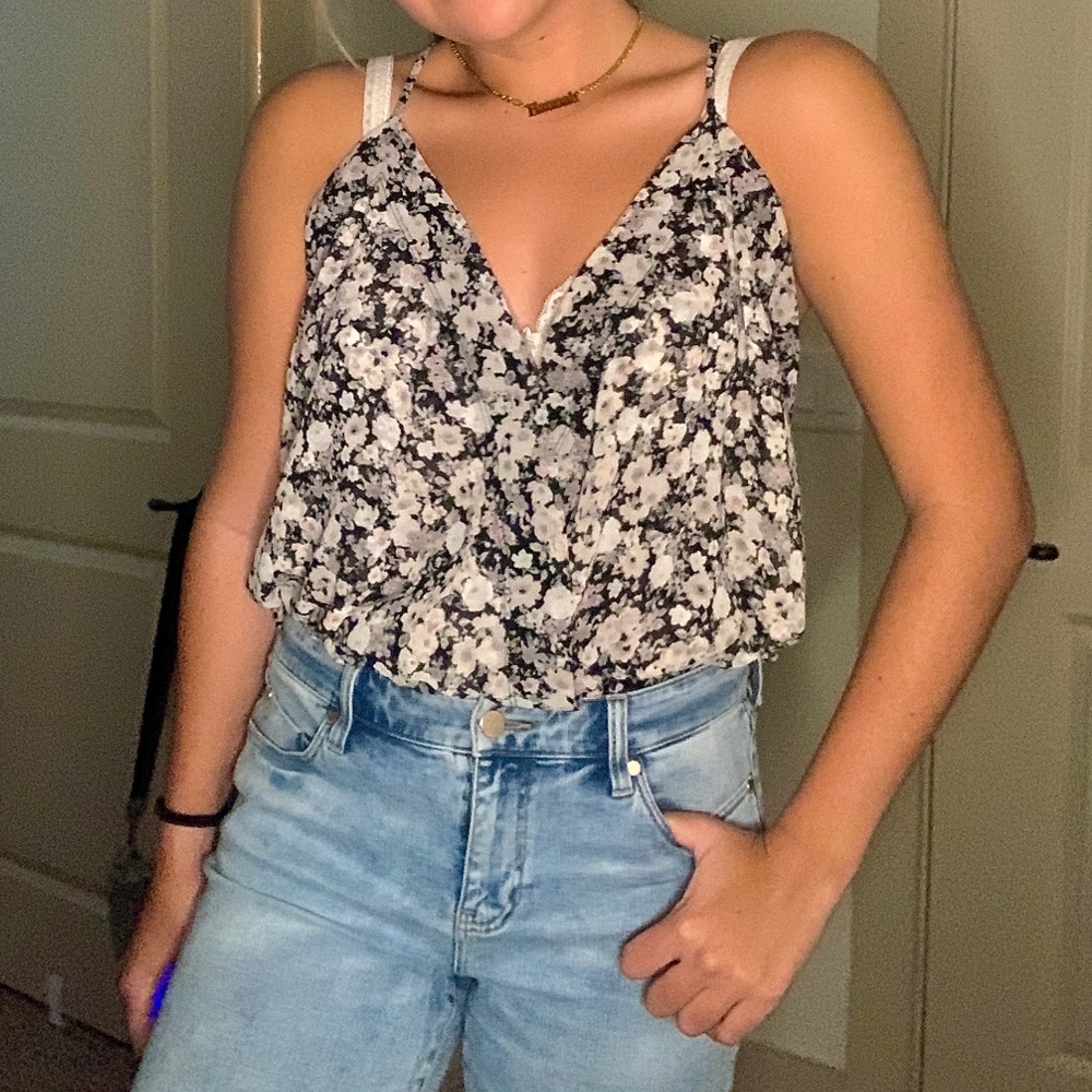 Express floral blouse
